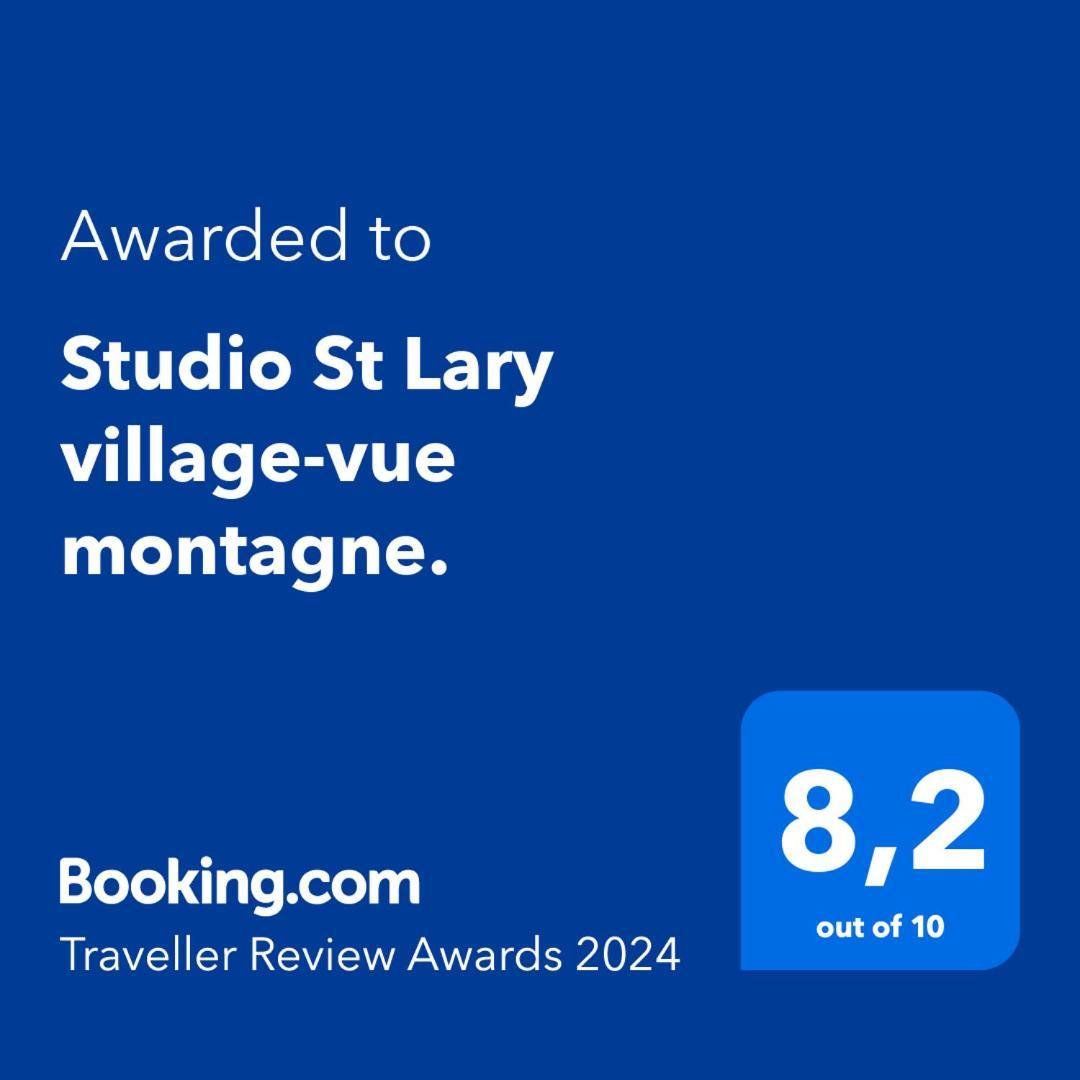 Studio St Lary Village-Vue Montagne. Saint-Lary-Soulan Exterior foto