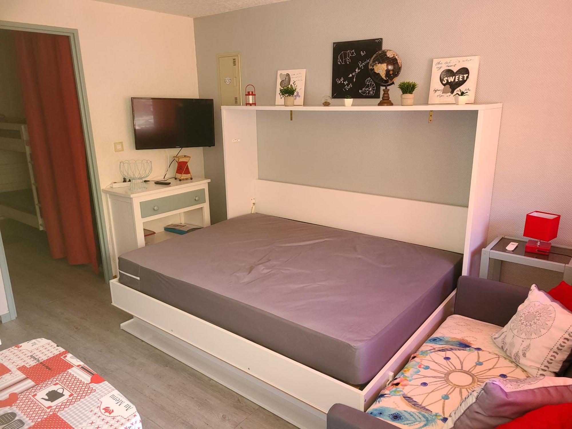 Studio St Lary Village-Vue Montagne. Saint-Lary-Soulan Exterior foto